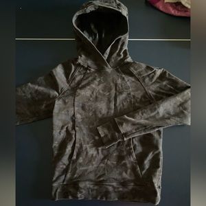 Camo lululemon scuba hoodie size 4